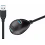 USB 3.0-Verlängerungskabel Goobay 95918 Schwarz