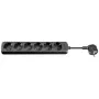 Power Strip Goobay 6-fach 1,5 m Schwarz