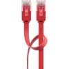 Goobay CAT 6 Flach-Patchkabel U/UTP rot 2 m