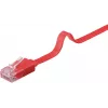 Goobay CAT 6 Flach-Patchkabel U/UTP rot 2 m