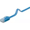 Flaches Patchkabel Goobay CAT 6 5m U/UTP Blau