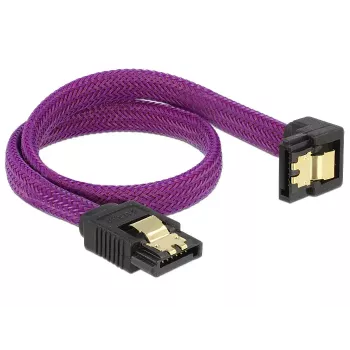 SATA-Kabel DeLOCK 83695 0,3 m Violett