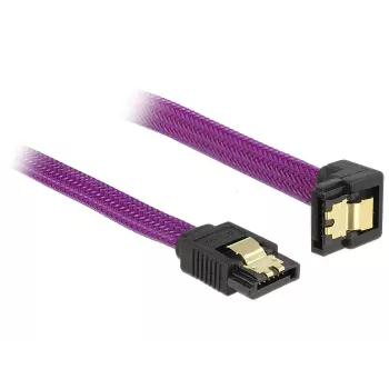 SATA-Kabel DeLOCK 83695 0,3 m Violett
