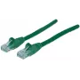 Intellinet Netzwerk-Patchkabel, Cat6, 20 m, Grün, CCA, U/UTP, PVC, RJ45, vergoldete Kontakte, rastnasenfrei, angespritzt, lebenslange Garantie