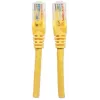 Intellinet Netzwerk-Patchkabel, Cat6, 20 m, Gelb, CCA, U/UTP, PVC, RJ45, vergoldete Kontakte, Knickschutztülle, angespritzter Knickschutz, lebenslange Garantie