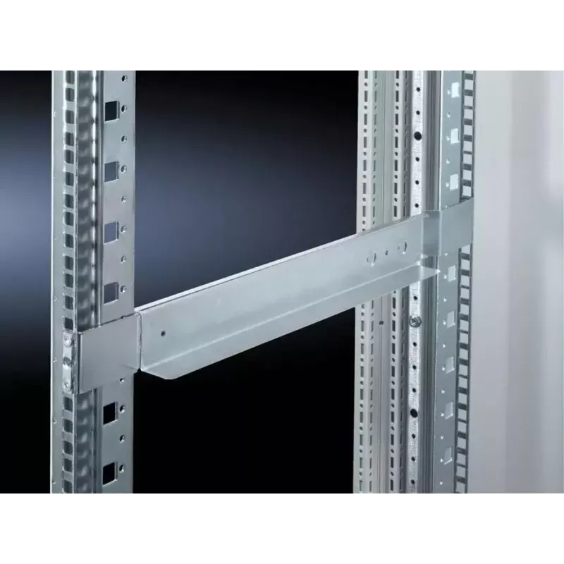 Rittal DK 7063.750 Montagekomponente, Stahlgehäuse, grau, Tiefe 30 mm, max. Belastung 20 kg, 2er-Pack