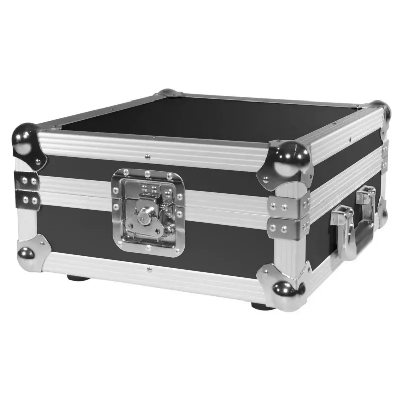 Hardcase Roadinger 30122077 für Schallplatten Sperrholz Schwarz Silber