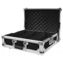 Hardcase Roadinger 30122077 für Schallplatten Sperrholz Schwarz Silber