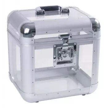 Hardcase Roadinger 30110038 Acryl Aluminium für Schallplatten