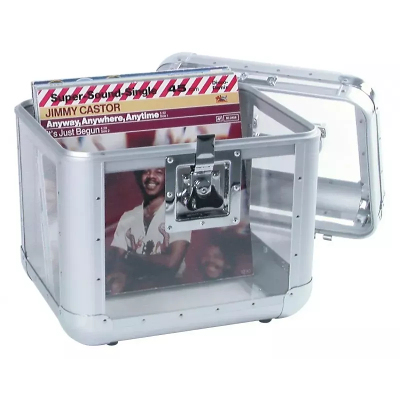 Hardcase Roadinger 30110038 Acryl Aluminium für Schallplatten