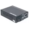 Intellinet Fast Ethernet WDM Bi-Direktionaler Singlemode-Medienkonverter, 10/100Base-Tx auf 100Base-Fx (SC) Single-Mode, 20 km, WDM (Rx1550/Tx1310)