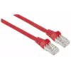 Intellinet Netzwerk-Patchkabel, Cat6A, 30 m, Rot, Kupfer, S/FTP, LSOH/LSZH, PVC, RJ45, vergoldete Kontakte, Snagless, Booted, lebenslange Garantie