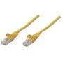 Intellinet Netzwerk-Patchkabel, Cat5e, 1,5 m, Gelb, CCA, U/UTP, PVC, RJ45, vergoldete Kontakte, snagless, Booted, lebenslange Garantie