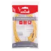 Intellinet Netzwerk-Patchkabel, Cat5e, 1,5 m, Gelb, CCA, U/UTP, PVC, RJ45, vergoldete Kontakte, snagless, Booted, lebenslange Garantie
