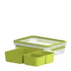 EMSA 518100 Lebensmittelbehälter Rechteckige Box 1,2 L Transparent 1 Stück