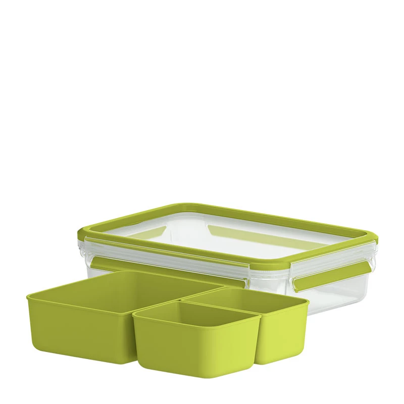EMSA 518100 Lebensmittelbehälter Rechteckige Box 1,2 L Transparent 1 Stück