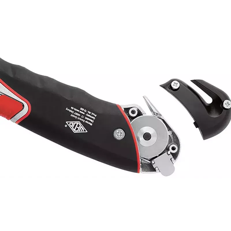 Cuttermesser WEDO 78 855 Schwarz Rot Silber