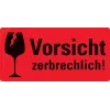 Selbstklebende Etiketten Avery 7211 Abgerundetes Rechteck Rot
