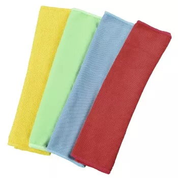 Hama 00111391 Reinigungstuch Mikrofaser Blau, Grün, Rot, Gelb 4 Stk.