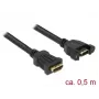 HDMI-Kabel DeLOCK 85465 0,5m