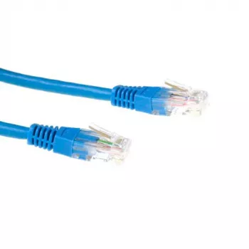 ACT Blaues 7-Meter-LSZH U/UTP CAT6-Patchkabel mit RJ45-Steckern