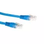 ACT Blaues 7-Meter-LSZH U/UTP CAT6-Patchkabel mit RJ45-Steckern