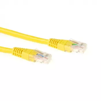 ACT Gelb 10 Meter LSZH U/UTP CAT6 Patchkabel mit RJ45-Steckern