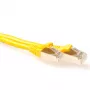 ACT Gelb 3 Meter SFTP CAT6A Patchkabel rastnasenfrei mit RJ45-Steckern