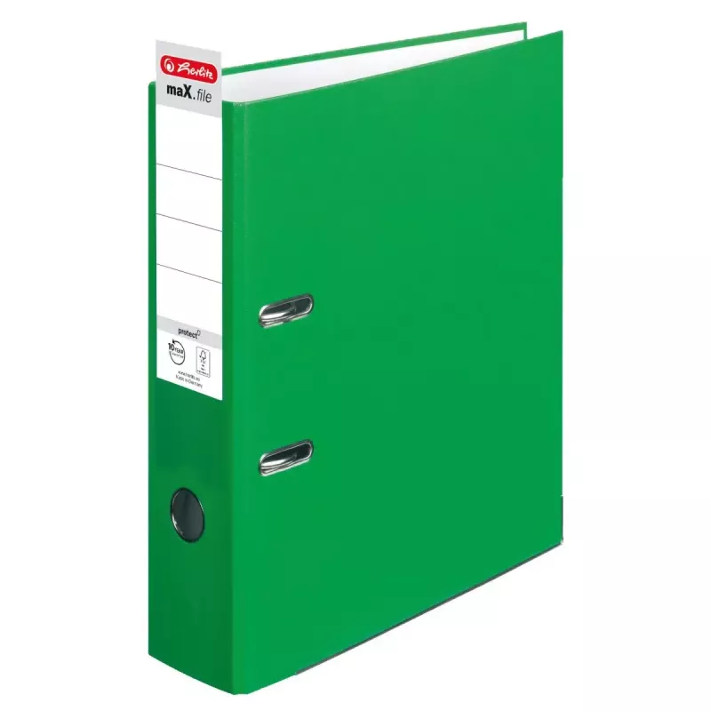 Ringbuch A4 Herlitz maX.file Grün