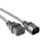 ACT Stromkabel C14 - C19 schwarz 2 m