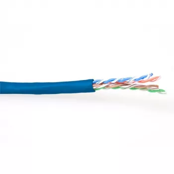 Patch Kabel ACT CAT6 U/UTP Litze Blau 100 m