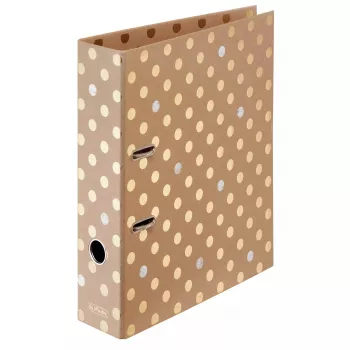 Ringbuch A4 Herlitz Pure Glam Gold Silver