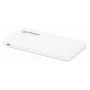 Manhattan Powerbank, 10000 mAh, Ausgang: 2x USB-A (2,1 A & 1 A), Eingang: USB-C & Micro-USB (beide 2 A), Weiß, Ein Jahr Garantie