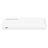 Manhattan Powerbank, 10000 mAh, Ausgang: 2x USB-A (2,1 A & 1 A), Eingang: USB-C & Micro-USB (beide 2 A), Weiß, Ein Jahr Garantie