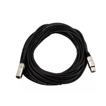 Audiokabel Omnitronic 30220595 30 m XLR (3-polig) Schwarz