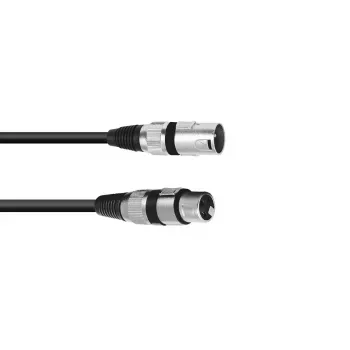 Audiokabel Omnitronic 30220595 30 m XLR (3-polig) Schwarz