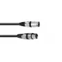 Audiokabel Omnitronic 30220595 30 m XLR (3-polig) Schwarz