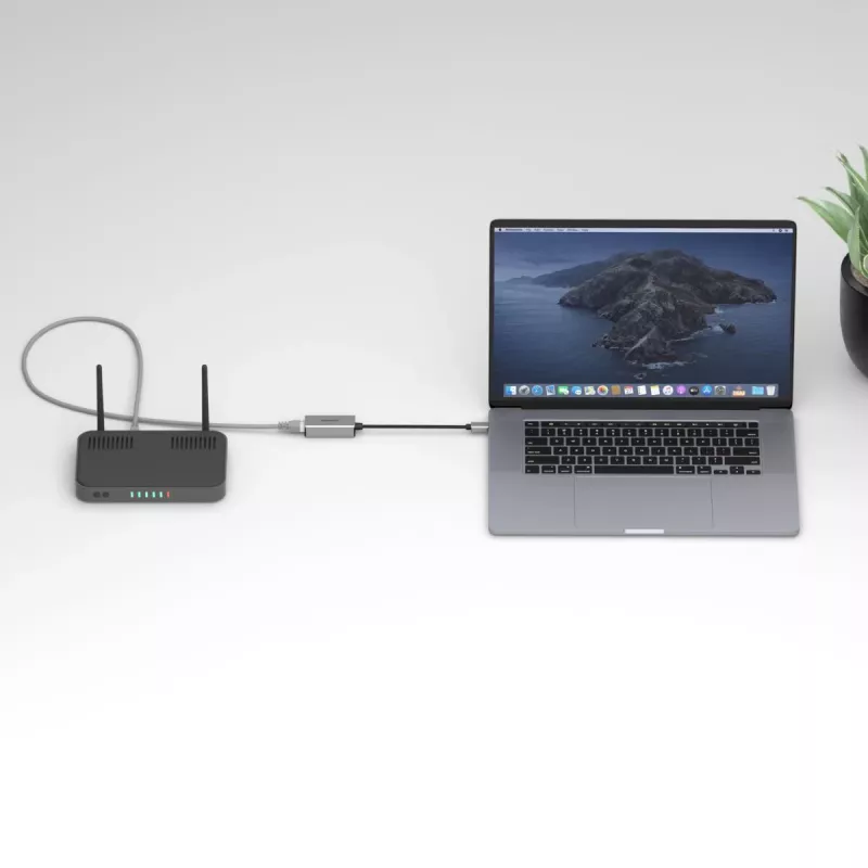 Marmitek Connect USB-C auf Ethernet Adapter 8373