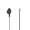 Hama 00201149 Telefonkabel 15 m Schwarz