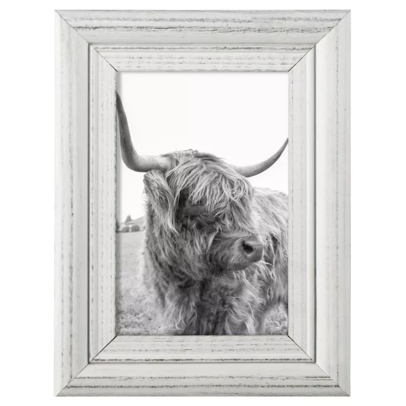 Einzelbilderrahmen Hama Canuto Weiß Glas Holz