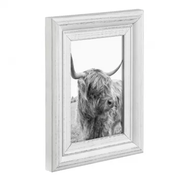 Einzelbilderrahmen Hama Canuto Weiß Glas Holz