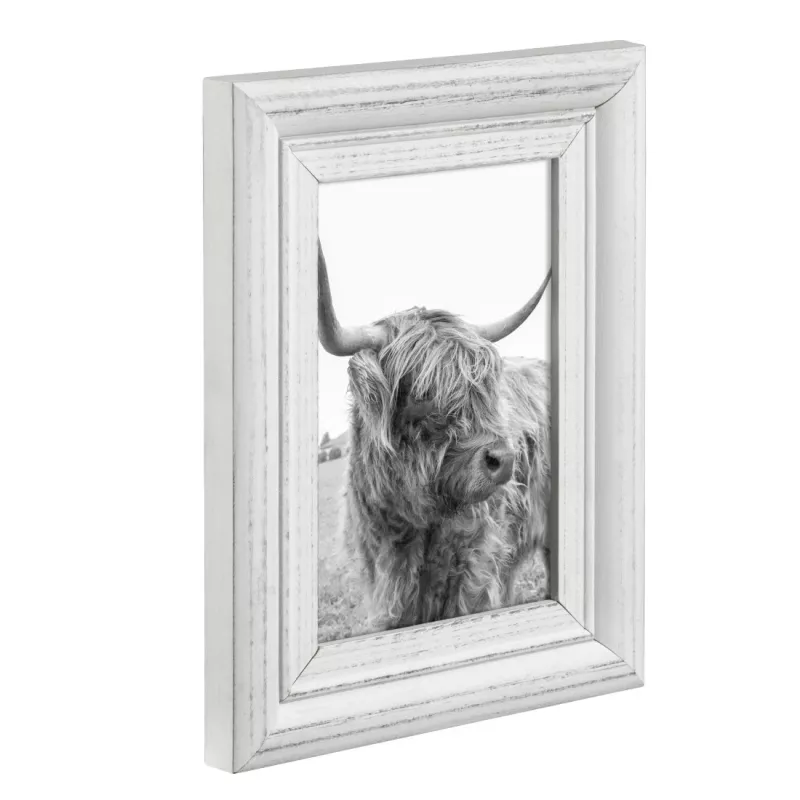 Einzelbilderrahmen Hama Canuto Weiß Glas Holz
