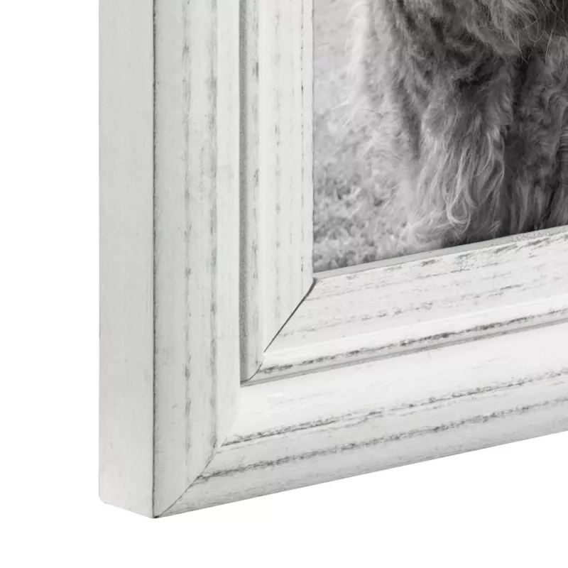 Einzelbilderrahmen Hama Canuto Weiß Glas Holz
