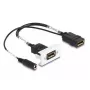 DeLOCK Easy 45 DisplayPort 4K 60 Hz Modul mit DC-Einspeisung 2,1 x 5,5 mm