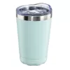 Thermobecher Hama To Go Round 00181586 - 0,27 L blau Edelstahl Becher