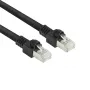 ACT Schwarz 7 Meter S/FTP CAT7 PUR Flex-Patchkabel rastnasenfrei mit RJ45-Steckern (CAT6A-konform)