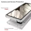 Cover JT BERLIN 10918 Handyhülle Transparent für Google Pixel 7a