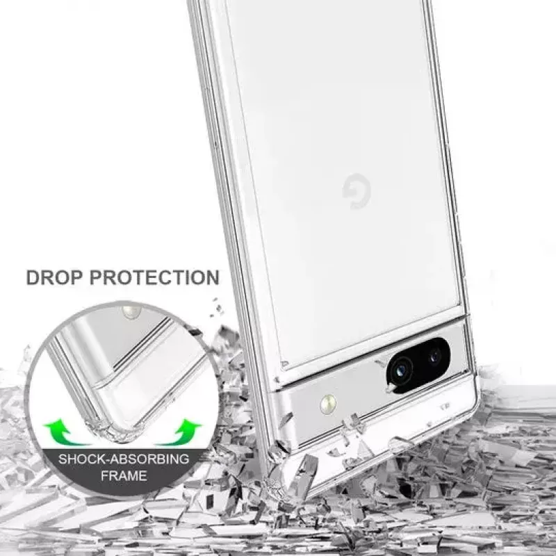 Cover JT BERLIN 10918 Handyhülle Transparent für Google Pixel 7a