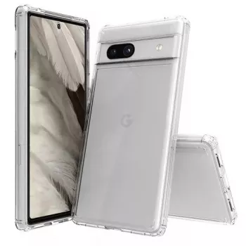Cover JT BERLIN 10918 Handyhülle Transparent für Google Pixel 7a