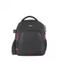 Hama Ohio Rucksack Schwarz, Rot